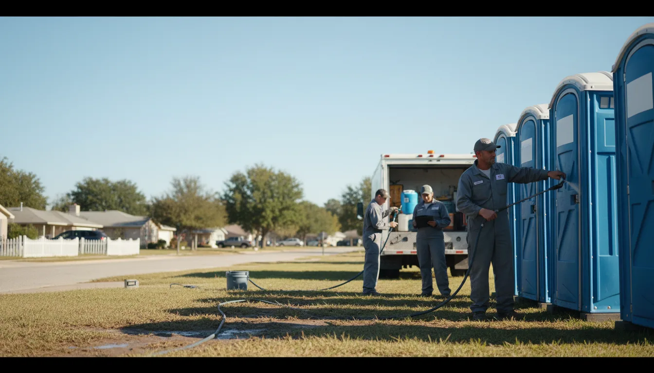 Long-Term Portable Toilet Rental in Cusseta, GA near me